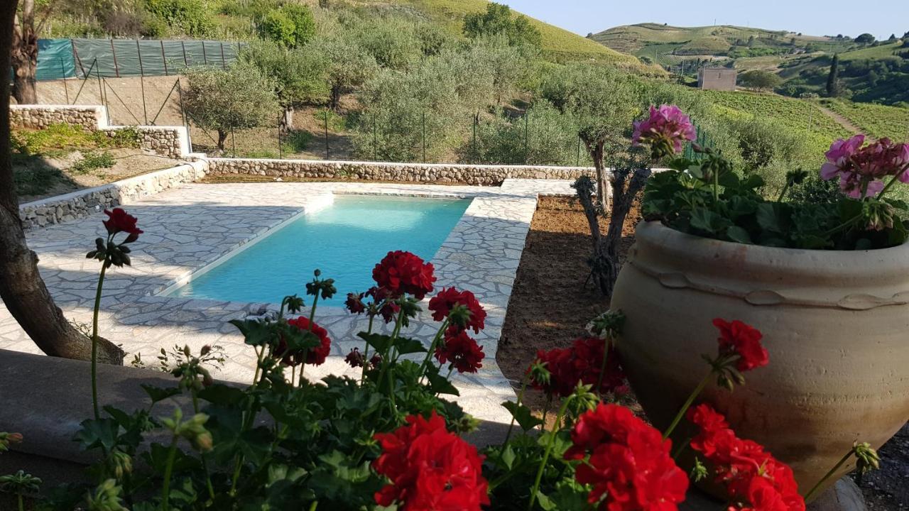 Villa Casale Settesoldi Salemi Luaran gambar